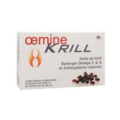 Oemine Neptune Krill Oil, dovedit stiintific pentru scaderea colesterolului si trigliceridelor, (80 gelule)