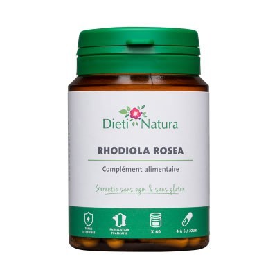 Rhodiola rosea, oboseala, tonifiant, benefic impotriva stresului, creste libdoul (200 capsule)