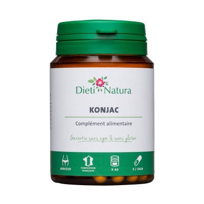 Konjac, pentru slabit, slabire naturala, scade in greutate, dieta (60 capsule)