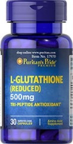 Glutatione reduced 500mg