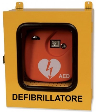 Dulap pastrare defibrilator pentru exterior