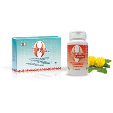 Pachet scadere colesterol si trigliceride. Neptune Krill Oil (60 capsule) + Colestrol (60 capsule)