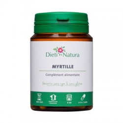 Myrtille (Pudra Afine) 200 capsule, imbunatateste vederea, sanatatea ochilor