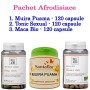 Pachet Afrodisiace: Tonic Sexual+Maca Bio+Muira Puama (120 capsule/fiecare)