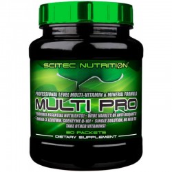 Multi Pro 30 pliculete - Scitec Nutrition, Omega 3, Lecitină, Coenzima Q-10, Formula completă, profesională de multivitamine și minerale