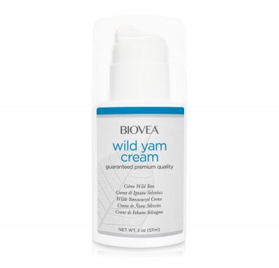 Wild Yam Cream (2oz) 57 grame, reducerea bufeurilor de la menopaza