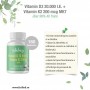 Vitamin D3 20.000ui + K2 MK7 200 mcg 180 Pastile