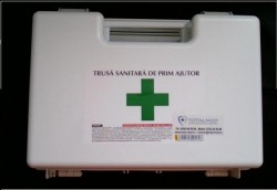 Trusa sanitara de prim ajutor fixa si mobila ( 2 in 1 ) TMD - TR 200.