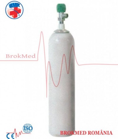 Butelie oxigen medical 10L cu valva