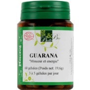 Guarana Bio, inlatura oboseala, concentrare si memorie, scade pofta de mancare, inlocuitor cafea (60 capsule)