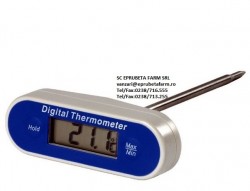 Termometru digital cu sonda inox -49.9 ˚C +149.9˚C