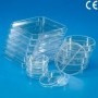 Cutii Petri plastic - 90x17 mm - 2 sectiuni (pachet 425 buc)