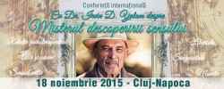 O legendă vie din domeniul psihiatriei şi psihoterapiei - Dr. Irvin Yalom - susține o conferință internațională în România