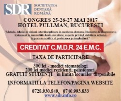 CONGRESUL DE MEDICINA DENTARA 2017