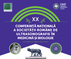 A XX-a Conferință Națională a Societății Române de Ultrasonografie în Medicină și Biologie