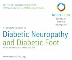 A V-a ediție a Congresului Național de Neuropatie Diabetică și Picior Diabetic 2017 - Eveniment cu participare internațională