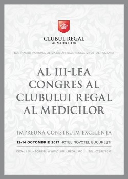 Al III-lea Congres al Clubului Regal al Medicilor 2017