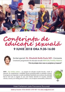 CONFERINTA DE EDUCATIE SEXUALA My Fertility Matters