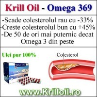 Omega 369-Krilloil pentru colesterol marit