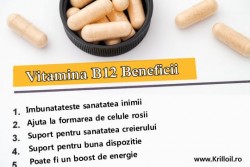 Vitamina B12, Metilcobalamina 1000 mcg 100 Comprimate