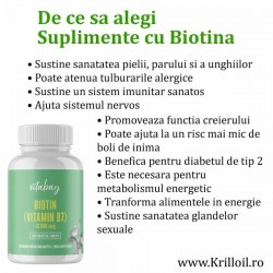 Biotina 10.000mcg 200 Comprimate