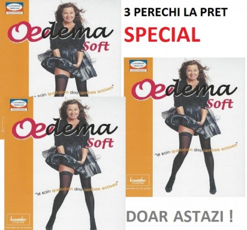 Reduceri medicale: SUPEROFERTA: 3 dresuri de  Preventie  OEDEMA SOFT 1 la cel mai bun pret  al zilei! Stoc  limitat!