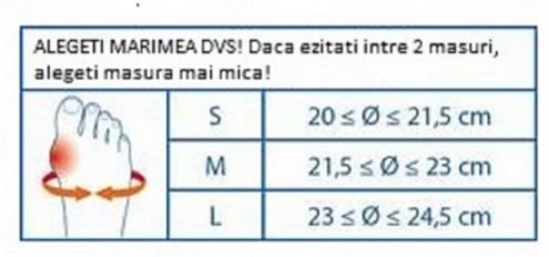 Reduceri medicale: ORTEZA HALLUX VALGUS de ZI trateaza  montul piciorului,corecteaza si vindeca durerea