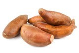 Cartofi dulci fierți fără coajă