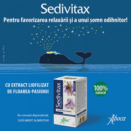 Relaxare si stare de bine cu Sedivitax