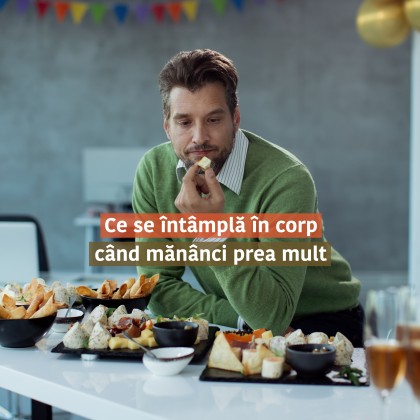 Ce se întâmplă când mănânci prea mult