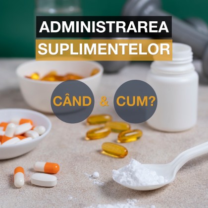 Ghid administrare suplimente: când și cum