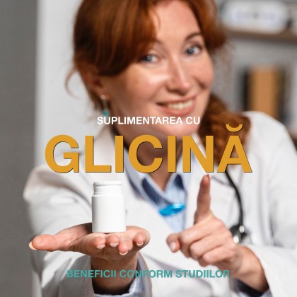 Suplimentarea cu glicină – beneficii demonstrate științific