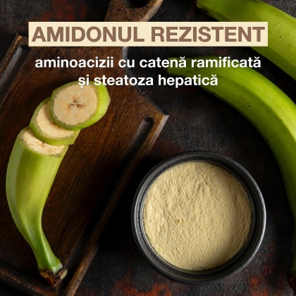 Amidonul rezistent scade grăsimea hepatică prin modificarea microbiomului intestinal și scăderea aminoacizilor cu catenă ramificată