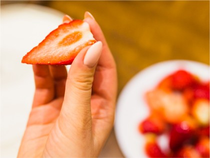 Fungicidele boscalid (BOS) și difenoconazol (DIF) afectează aroma căpșunilor