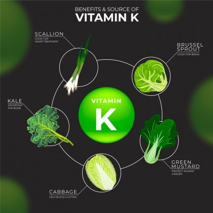 Aportul scăzut de vitamina K afectează cogniția, neurogeneza și crește neuroinflamația