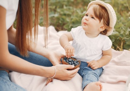 Consumul de afine în primii ani de viață poate sprijini dezvoltarea imunitară și reduce simptomele alergice la sugari