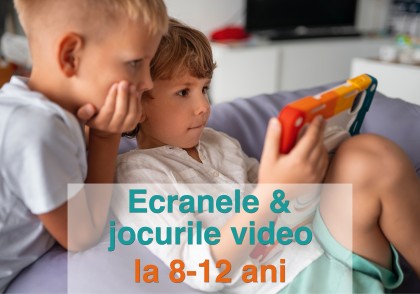 Ecranele, jocurile video și preadolescentul (8–12 ani): ce spune știința și cum setăm limite sănătoase