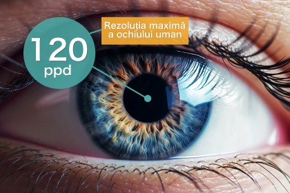 Rezoluția maximă a ochiului uman: noul prag al tehnologiei ecranelor digitale