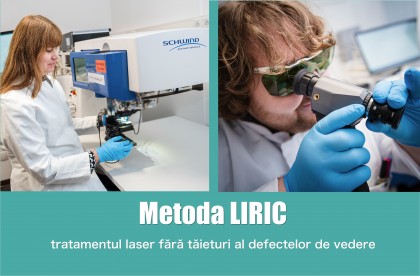 Sfârșitul ochelarilor - Metoda LIRIC: tratament laser fără tăieturi pentru corectarea vederii