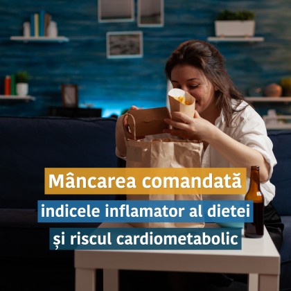Consumul de mâncare comandată, indicele inflamator al dietei și riscul cardiometabolic la adulți din Statele Unite