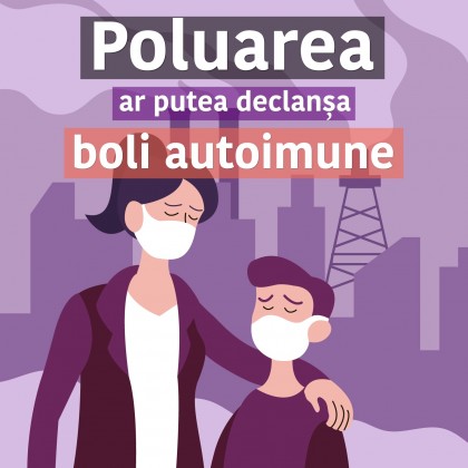 Poluarea aerului ar putea declanșa, în timp, boli autoimune