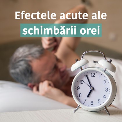 Efectele acute ale schimbării orei asupra sănătății mintale și fizice în Anglia