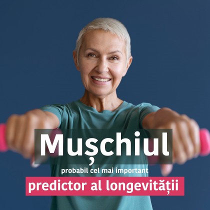 Mușchiul - predictor al longevității