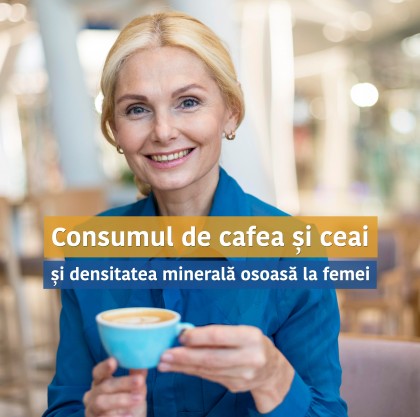 Consumul de cafea și ceai și densitatea minerală osoasă la femeile vârstnice