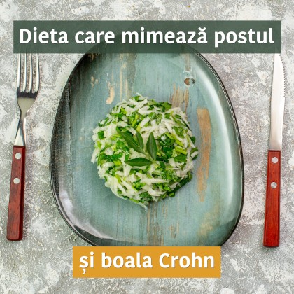 Dieta care mimează postul și boala Crohn