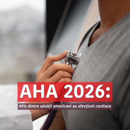 AHA 2026: 49% dintre adulții americani au afecțiuni cardiace