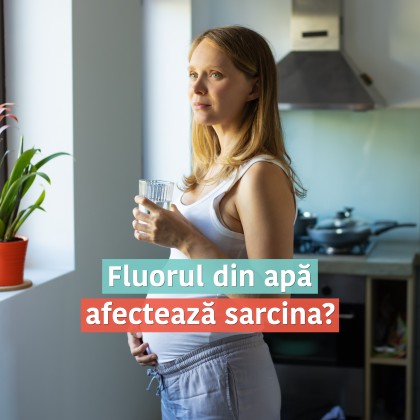 Fluorurarea apei potabile nu afectează sarcina