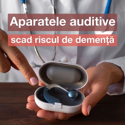 Aparatele auditive scad riscul de demență la vârstnici