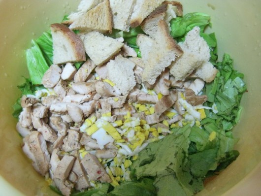 Rețetă Salată Caesar cu pui
