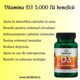 Reduceri medicale: Vitamin D3 5.000 ui 250 Capsule moi